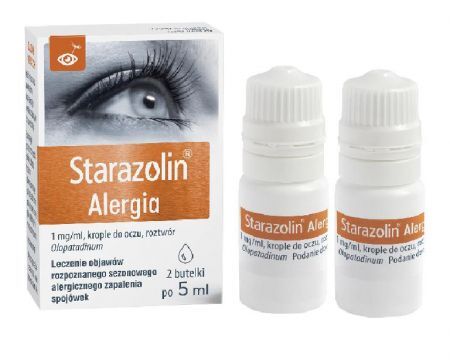 Starazolin Alergia 1 mg/ml, krople do oczu, 2X5 ml