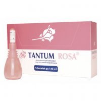 Tantum Rosa 1mg/ml, roztwór dopochwowy, 5 butelek po 140 ml