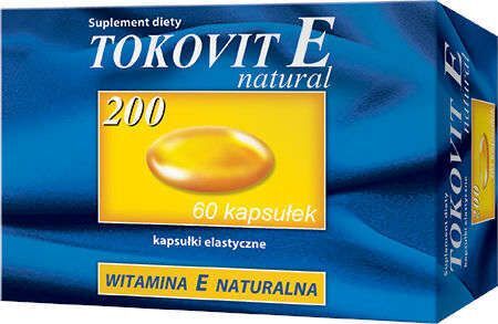 Tokovit E 200 natural, 60 kapsułek witamina E