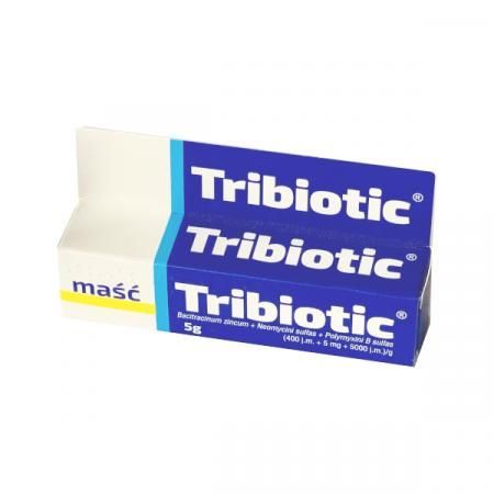 Tribiotic maść antybiotyk rany 5 g