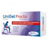 UniGel Apotex Procto, 10 czopków hemoroidy