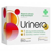 URINERA, 60 kapsułek układ moczowy pęcherz