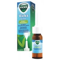 Vicks Sinex Aloes i Eukaliptus 0,5 mg/ml, aerozol do nosa, roztwór 15 ml