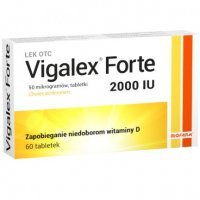 Vigalex Forte 2000 IU, 60 tabl odporność D3 LEK