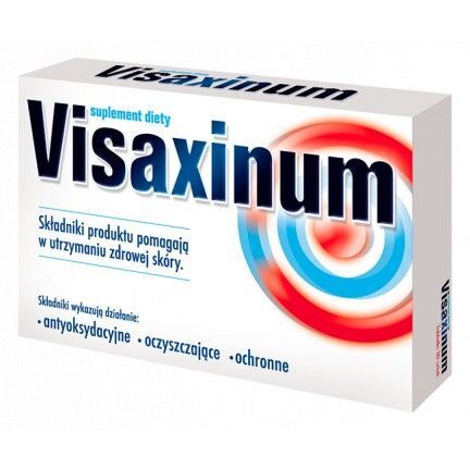 Visaxinum, 30 tabletek trądzik młodzież skóra