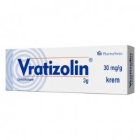 Vratizolin, krem 3%, 3 g opryszczka denotivirum
