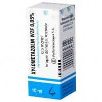 Xylometazolin WZF 0,05%, krople, 10 ml