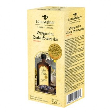 Zioła Szwedzkie, płyn, 250 ml Bitter Langsteiner
